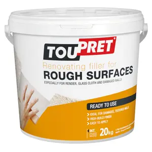 Toupret Rough surface Ready mixed Finishing plaster 20000g Tub