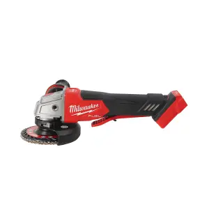 Milwaukee M18FSAGV115XPDB-0 FUEL Grinder Variable Speed Paddle 18V + Locking Nut