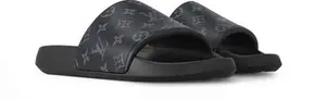 Louis Vuitton® - Waterfront Mules - Monogram Eclipse - Men - Size: 10 - Luxury