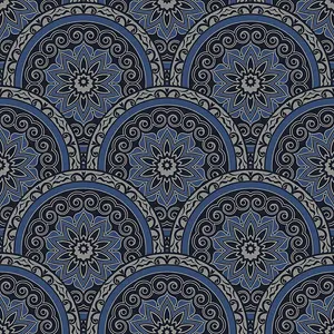 SK Filson Blue Divine Plates Wallpaper