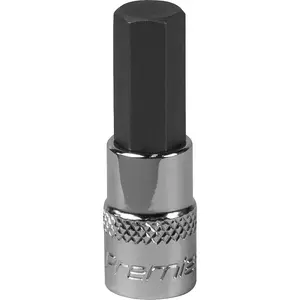 Durable 8mm Forged Hex Socket Bit with Chrome Vanadium Finish