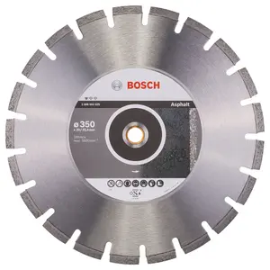 Bosch Professional Diamond Cutting Disc for Asphalt - 350 x 20/25, 40 x 3.2 x 10 mm