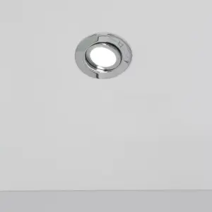 Litecraft COB LED Chrome Adjustable Colour Changing Bathroom Downlight