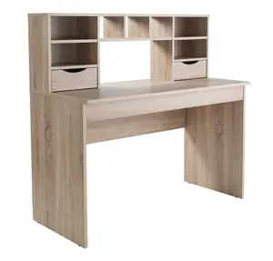 Albion Desk with 2 Drawers in Light Oak