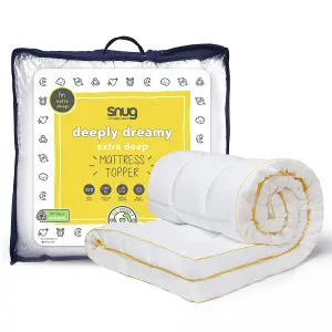 Snug Deeply Dreamy 10cm Mattress Topper - Double