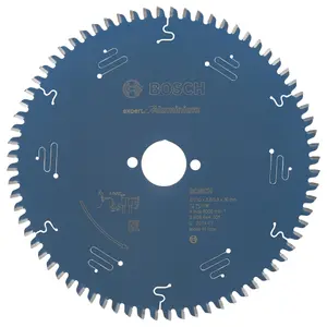 Bosch Professional Circular Saw Blade Expert for Aluminium - 210 x 30 x 2.8 mm, 72 Teeth