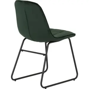 Mizer Upholstered Dining Chair (Set of 2) Green