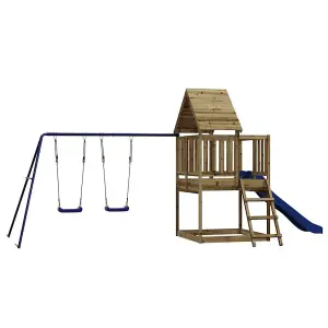 Berkfield Outdoor Playset Impregnated Wood Pine