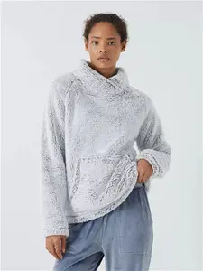 John Lewis High Pile Snuggle Fleece Top