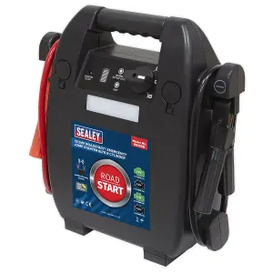 Sealey 12V 24V RoadStart Emergency Jump Starter For 6 Litres 8 Cylinder RS105B