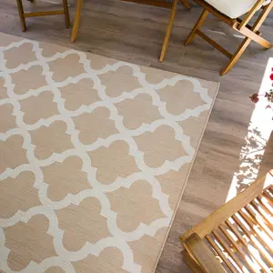 Ecology Collection Outdoor Rugs in Beige  400be