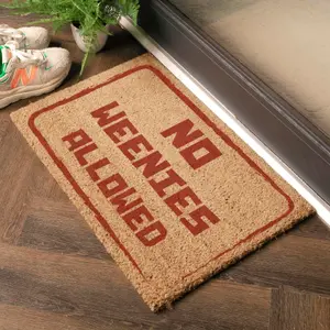 No Dachshunds Allowed Doormat (60 x 40cm)