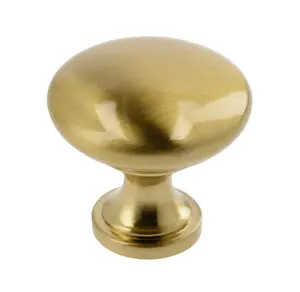 TERNI - cabinet door knob - brass