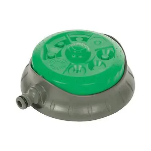 8 Pattern Dial Sprinkler 140mm Diameter 1/2" Inch Quick Connector