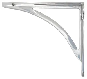 Castelion Single Chrome Ironbridge Shelf Bracket Small