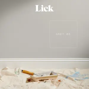 Lick Grey 03 Peel & stick Tester