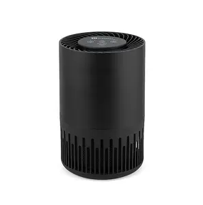 True HEPA Air Purifier with 4 Speed Settings  Black