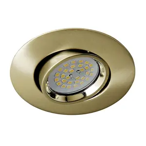 Luminosa Terra Recessed Downlight Light Antique Brass