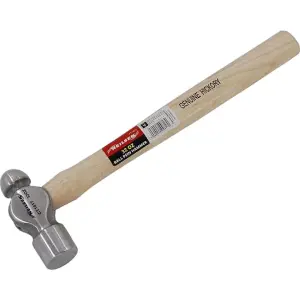 Neilsen 32oz Round Ball Pein Hammer Hickory Handle Engineers Machinists