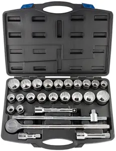 Draper 3/4" Sq. Dr. Combined MM/AF Socket Set 26 Piece 48329