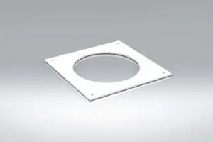 150mm Round Rigid Ducting Wall Plate