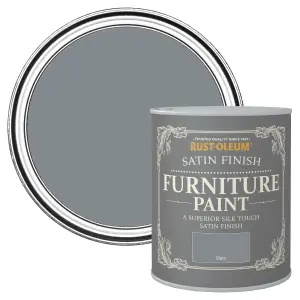 Rust-Oleum Slate Satinwood Furniture paint, 750ml