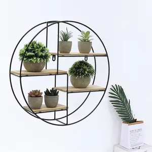 Lolan 4 Piece Circle Tiered Shelf