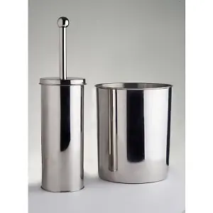 OurHouse SR25002 Toilet Brush & Bin Chrome