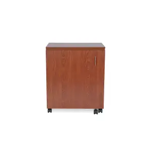 Judy Fold-away Sewing Cabinet in Teak