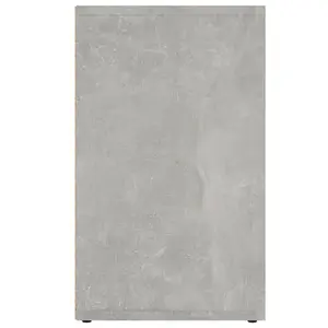 Berkfield Shoe Cabinets 2 pcs Concrete Grey 52.5x30x50 cm