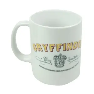 Harry Potter Gryffindor Quidditch Ceramic Mug White (One Size)