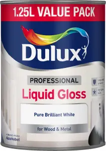 Dulux Professional Liquid Gloss Brilliant White 1.25L