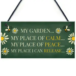 My Garden Sign Garden Summerhouse Shed Sign Mum Nan Nanny Grandma Gift