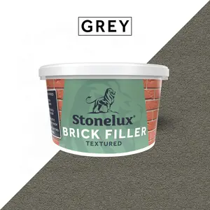 Stonelux Brick Repair Filler 0.7kg Grey Filler Brick Effect Filler