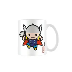 Marvel Kawaii Thor Mug White/Red/Blue (One Size)