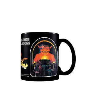 Dungeons & Dragons Thieves In The Temple Heat Changing Mug Black/Orange (One Size)