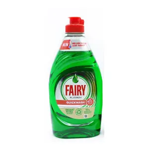 Fairy Platinum Quickwash Original Washing Up Liquid 383 ML (Pack of 3)