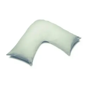 Belledorm Easycare Percale V-Shaped Orthopaedic Pillowcase Apple (One Size)