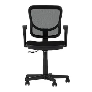 Clifton Computer Chair - L59 x W61.5 x H105.5 cm - Black