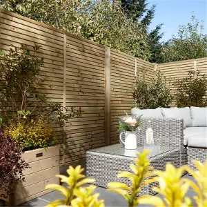 3 x 6 Pressure Treated Contemporary Screen Gate