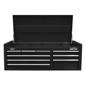 American Pro Topchest Tool Box 9 Drawer With Ball Bearing Slides Black AP4109B