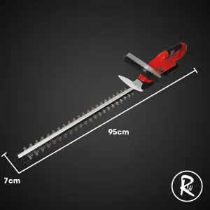 RocwooD Cordless 20V Hedge Trimmer 2.0Ah Battery & Charger