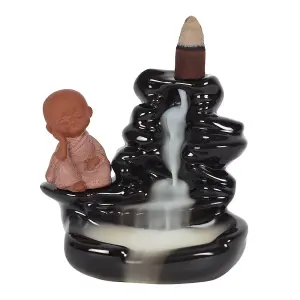 Something Different Buddha Waterfall Backflow Burner Black/Brown (One Size)