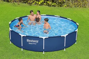 Bestway Steel Pro Round Paddling Pool 12' x 30"