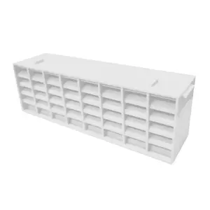 5 x White Combination Air Brick Vents 9" x 3" for Air Flow Ventilation