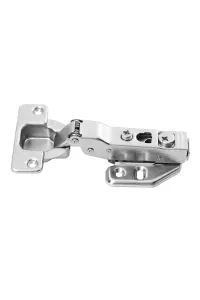 2Pcs Soft Close 110 Degree Half Overlay Cabinet Hinges for Quiet Door Operation with Accessory Kit