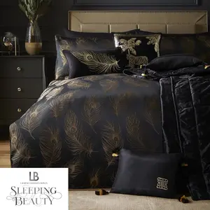 Dandy Jacquard Duvet Cover Set Super King Duvet Cover + 2 Standard Pillowcases