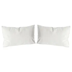 Rectangular Lumbar Cushion (Set of 2) Cream