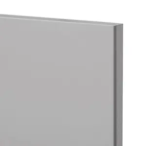 GoodHome Balsamita Matt grey Slab Door & drawer 300mm