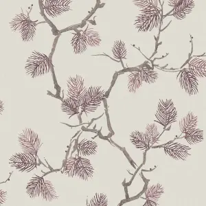 Superfresco Easy Beige Leaves Smooth Wallpaper Sample